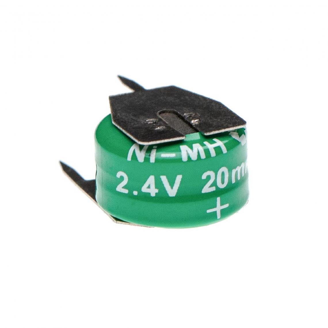 Vhbw - vhbw Batterie remplacement pour 2/V15H pour modèlisme RC (20mAh, 2,4V, NiMH), avec connexion à 3 broches - Autre appareil de mesure