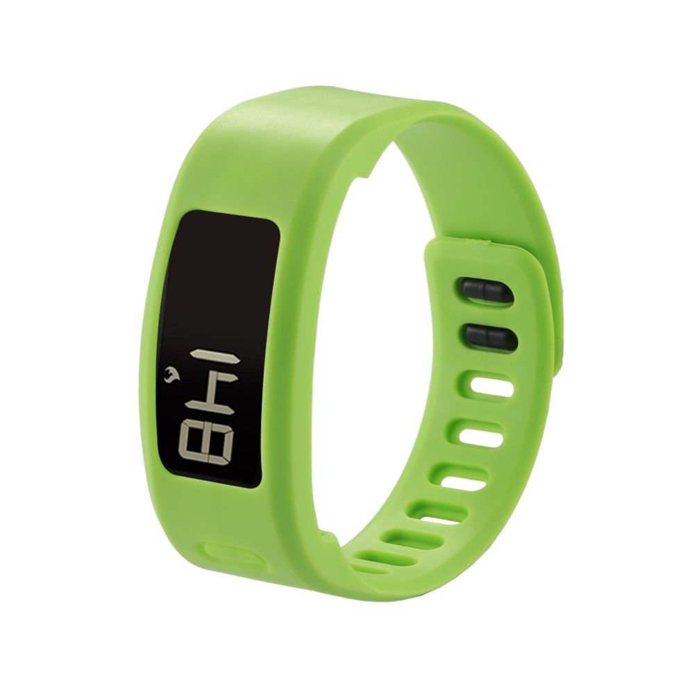 Wewoo - Bracelet vert pour Garmin Vivofit 1 Montre Smartwatch en Silicone, Longueur: environ 21cm - Bracelet connecté