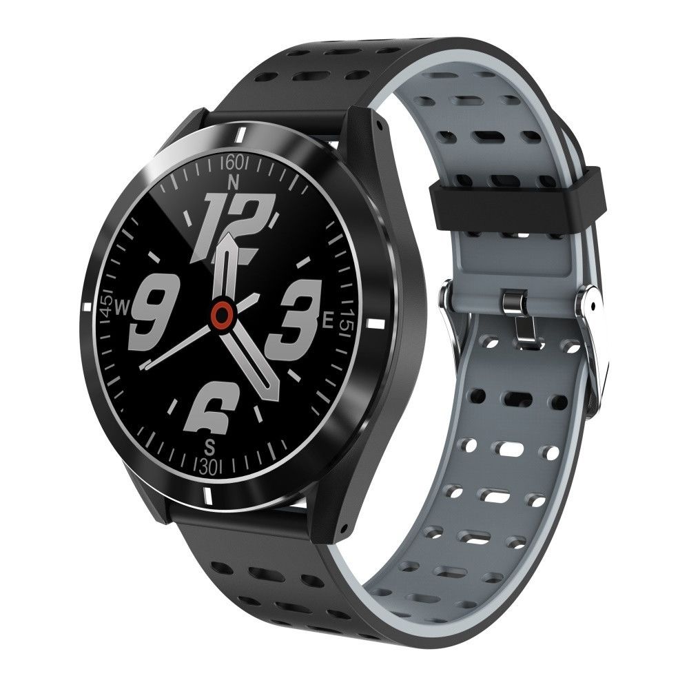 Wewoo - Bracelet connecté Écran couleur P6 de 1,3 pouces IPS Smart Watch IP67 étancherappel d'appel de soutien / surveillance de la fréquence cardiaque / de la pression artérielle / du sommeil Gris - Bracelet connecté