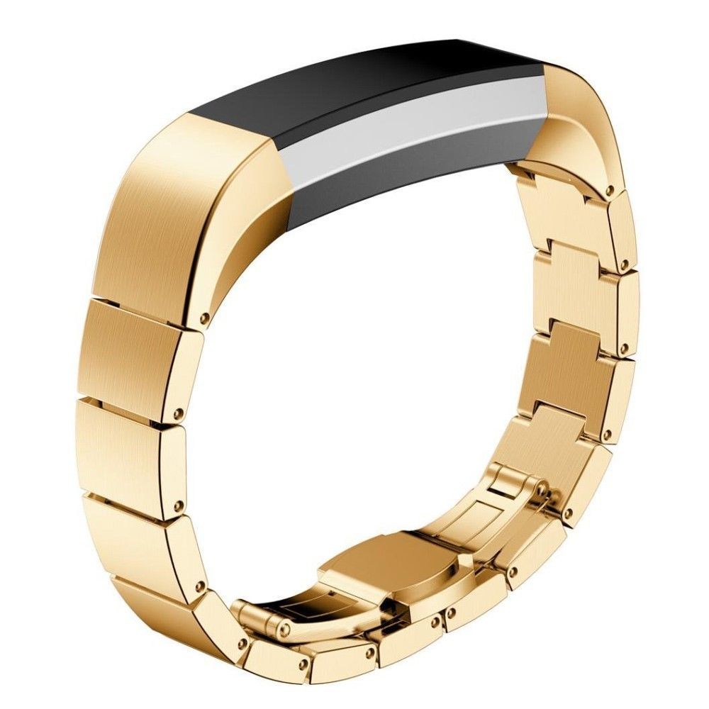 marque generique - Bracelet Fitbit Alta acier inoxidable - Gold - Accessoires bracelet connecté