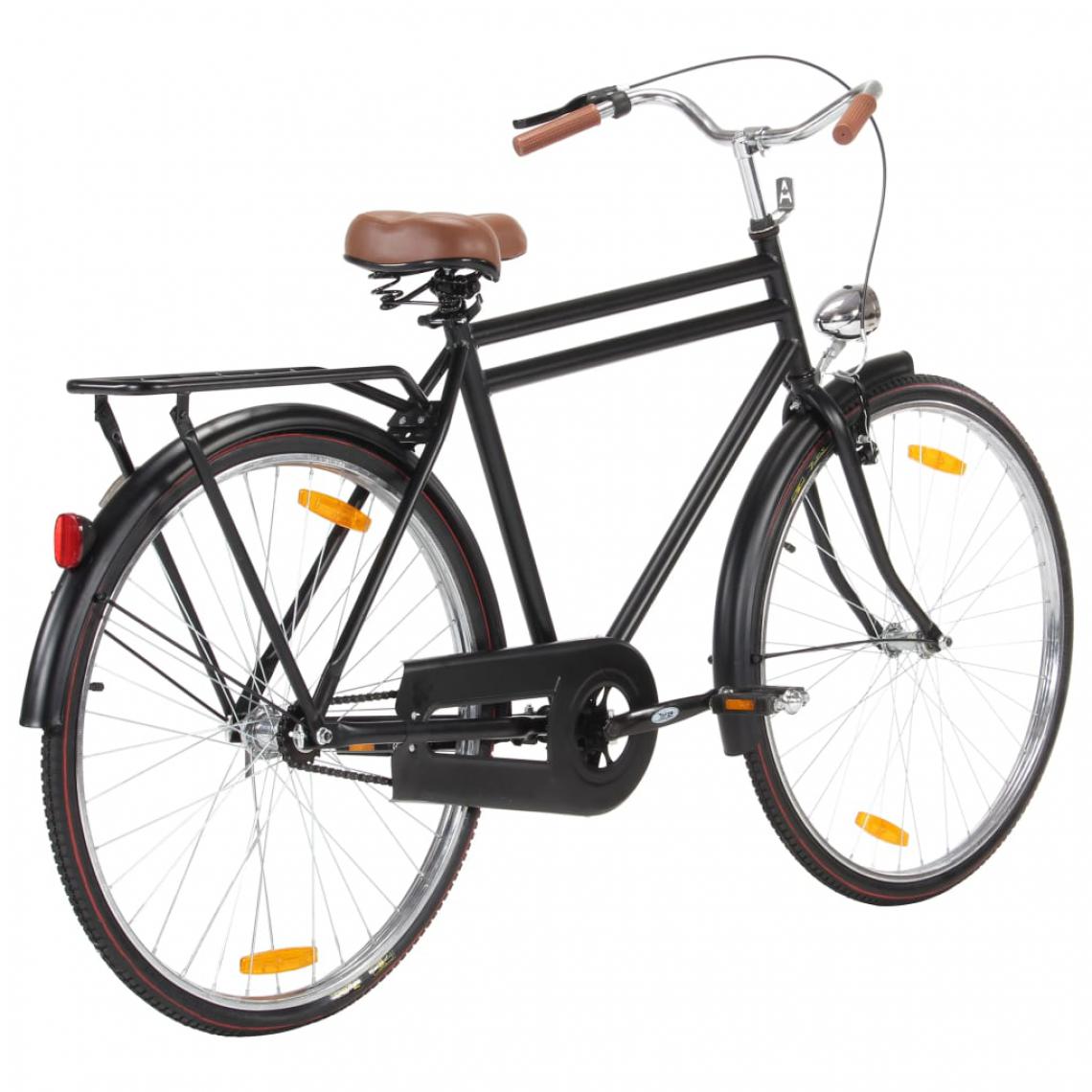 Icaverne - Icaverne - Vélos ligne Vélo hollandais à roue de 28 pouces 57 cm pour hommes - Vélo électrique