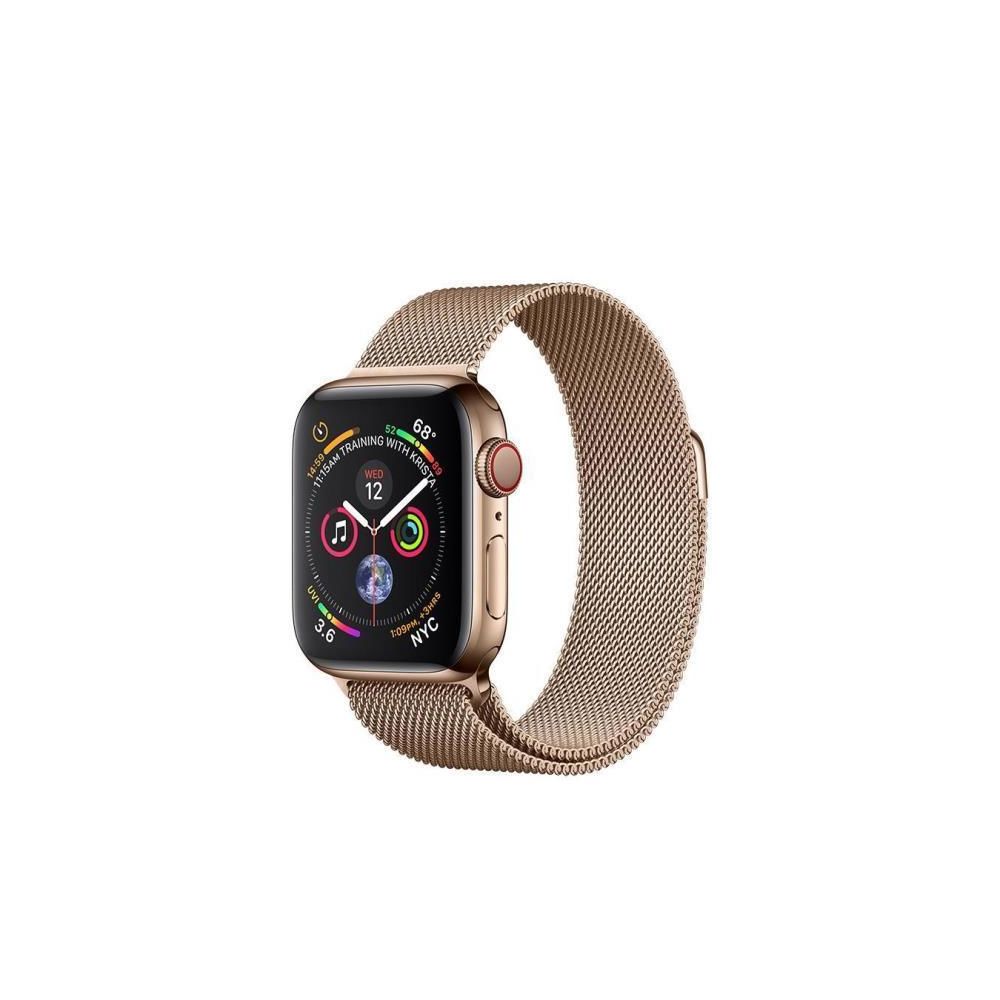 Apple - Aws 4 Cell 40 Steel/milanese - Apple Watch