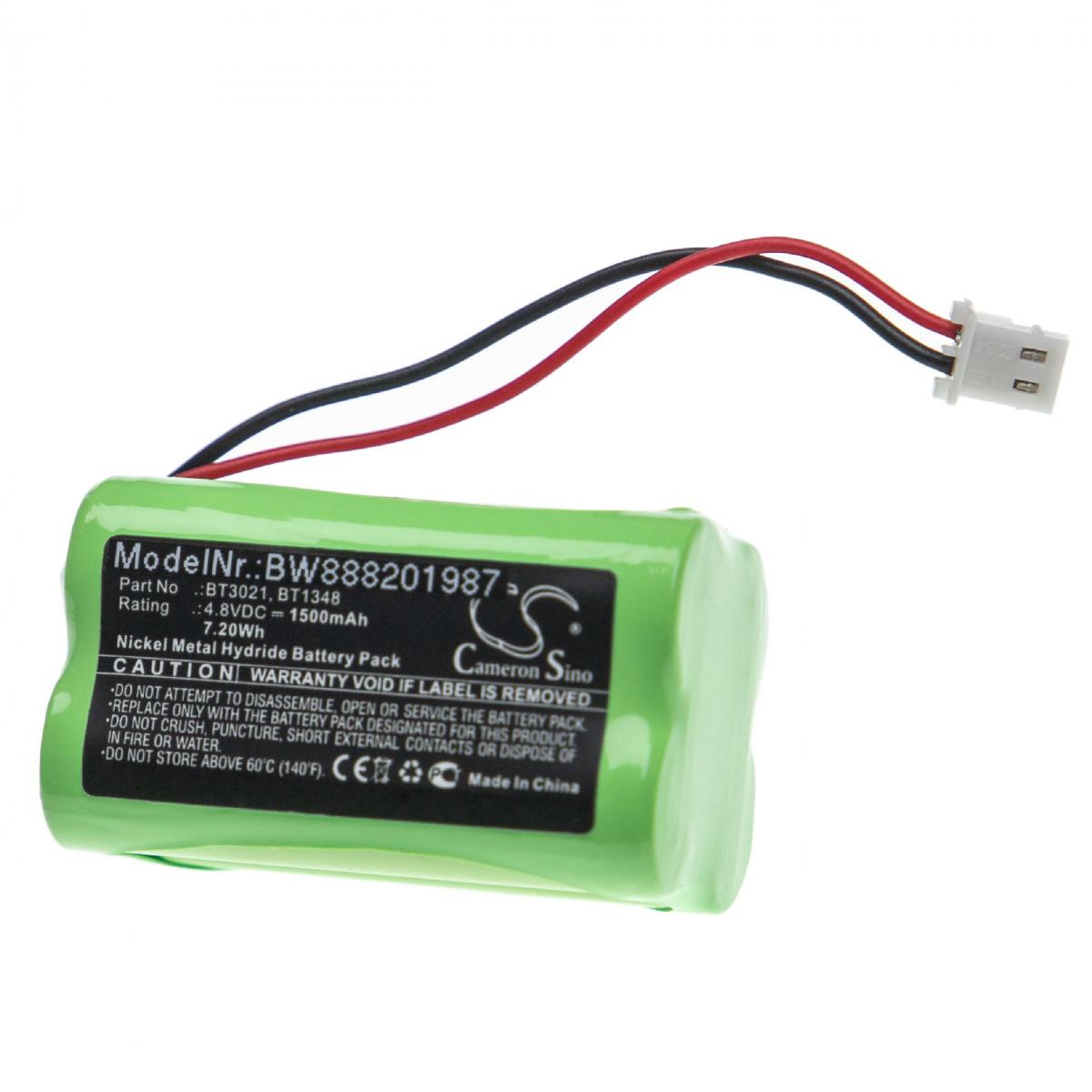 Vhbw - vhbw batterie compatible avec Commpact Secuself Control Panel alarme maison/contrôle home security (1500mAh, 4,8V, NiMH) - Autre appareil de mesure
