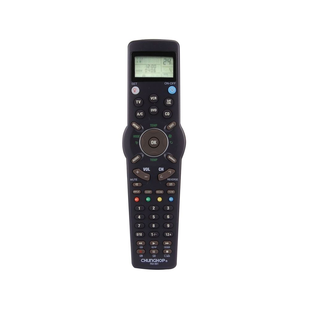Wewoo - Télécommande universelle pour TV VCR SAT CBL DVD CD A / C LCD avec Fonction D'apprentissage - Accessoires de motorisation