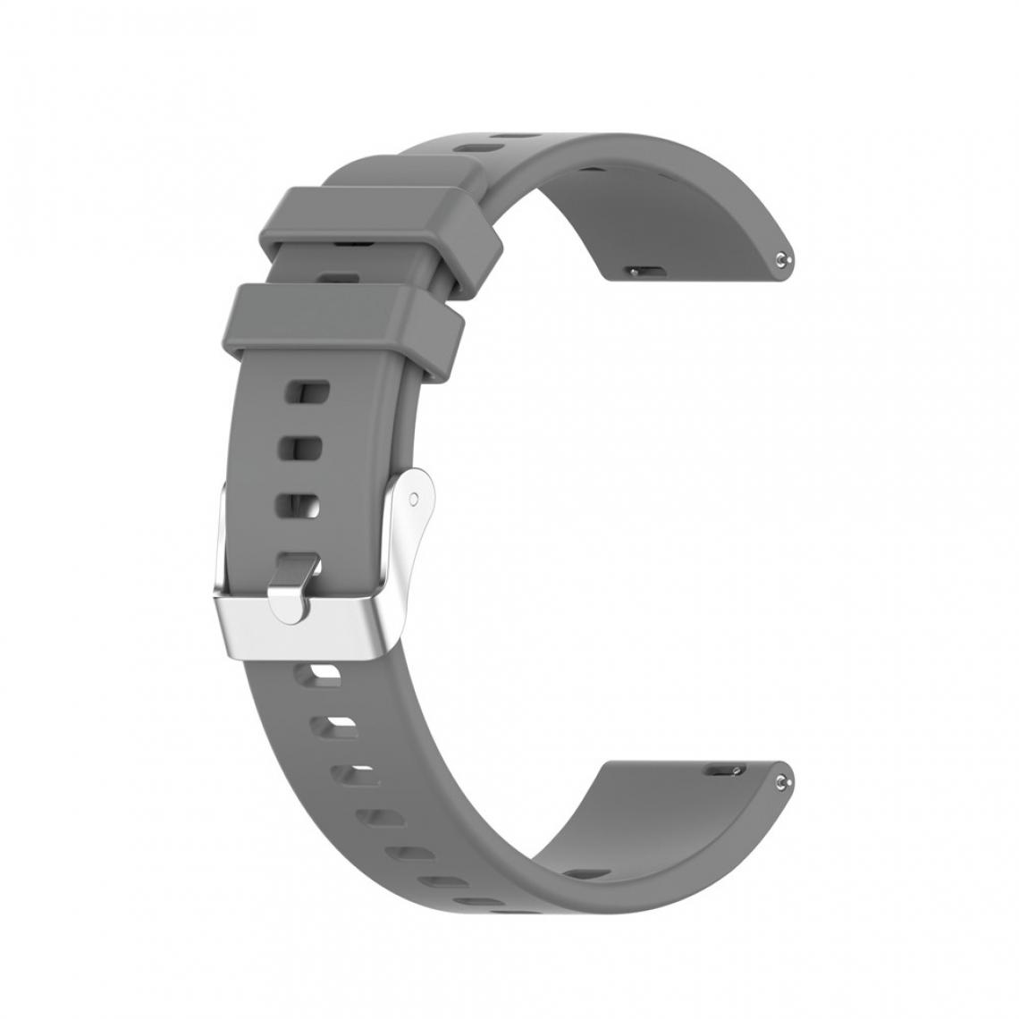 Other - Bracelet en silicone Boucle souple gris pour votre Huawei Honor ES Watch - Accessoires bracelet connecté