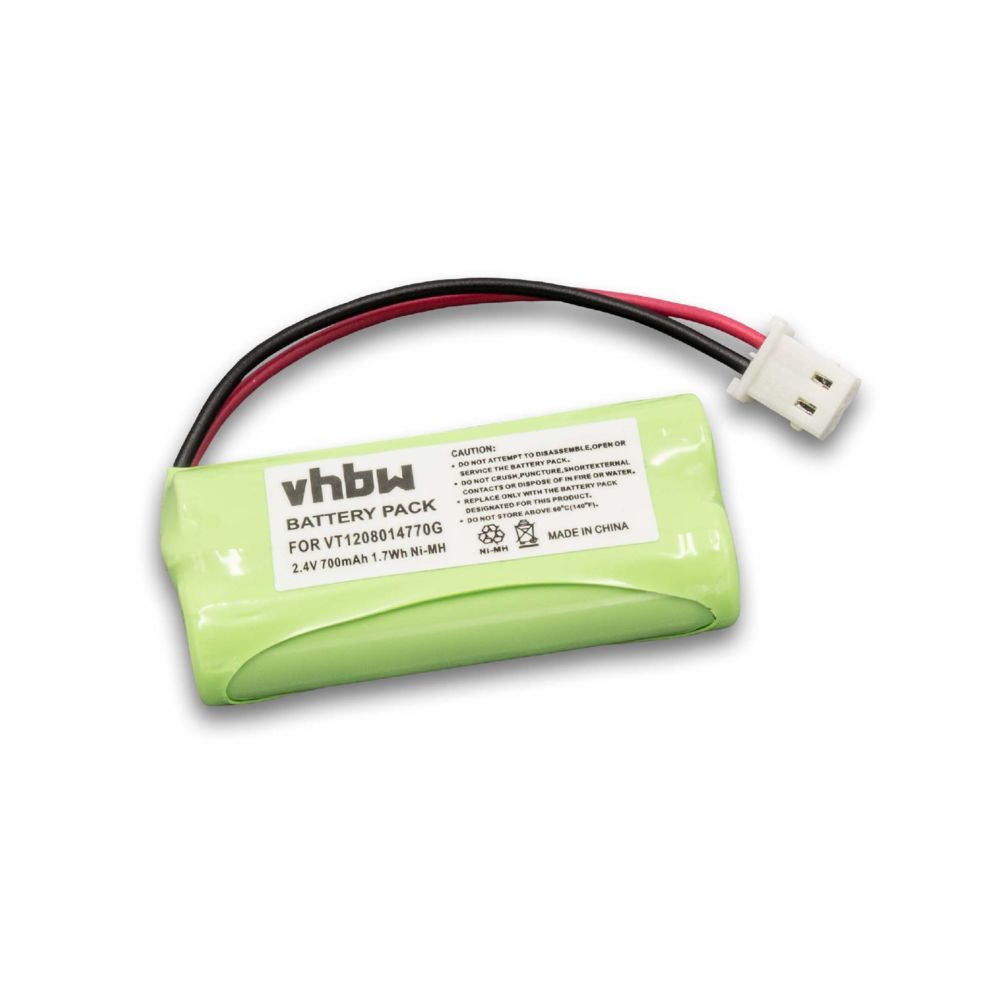 Vhbw - vhbw NiMH Batterie 700mAh (2.4V) pour babyphone Motorola MBP20, MNP28 comme VT1208014770G. - Babyphone connecté