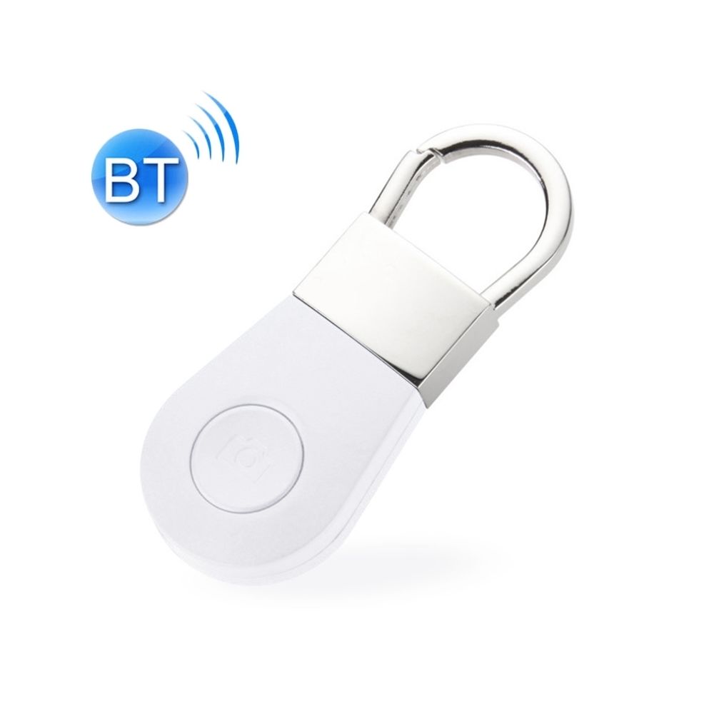 Wewoo - Alarme anti-perte blanc Intelligent Sans Fil Bluetooth V4.0 Tracker Finder Boucle de Clé Localisateur d'Alarme - Alarme connectée