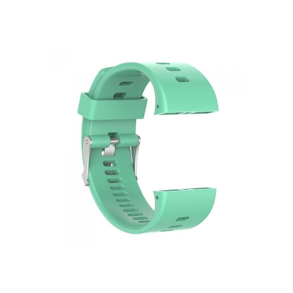 Wewoo - Bracelet pour montre connectée Dragonne Sport en silicone POLAR V800 Vert menthe - Bracelet connecté