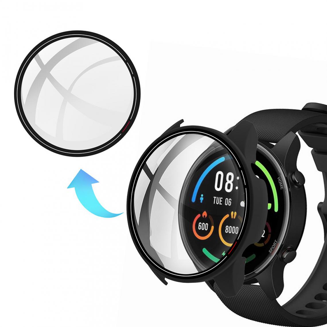 Other - Coque en TPU noir pour votre Xiaomi Mi Watch Color - Accessoires bracelet connecté