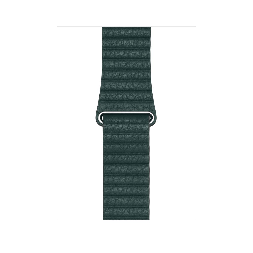 Apple - Bracelet MTH82ZM/A accessoire pour smartwatch Bande Vert Cuir - Accessoires Apple Watch