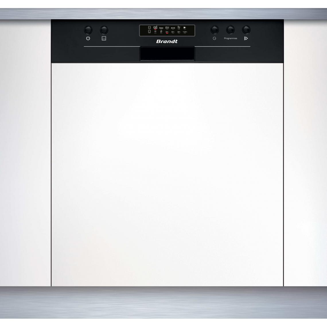 Brandt - Lave vaisselle integrable 60 cm BDB424LB - Lave-vaisselle