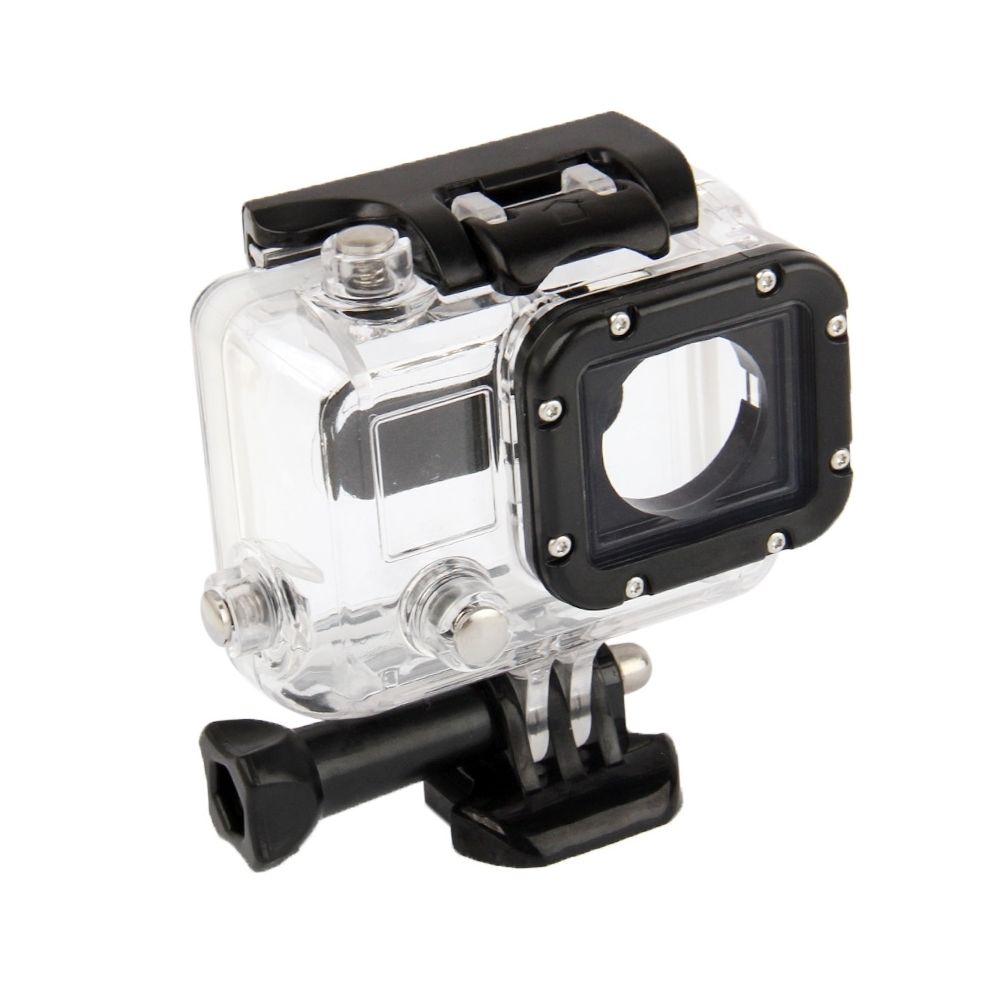 Wewoo - Pour appareil photo GoPro HERO3 noir et Transparent + Boîtier de protection imperméable à l'eau - Caméras Sportives