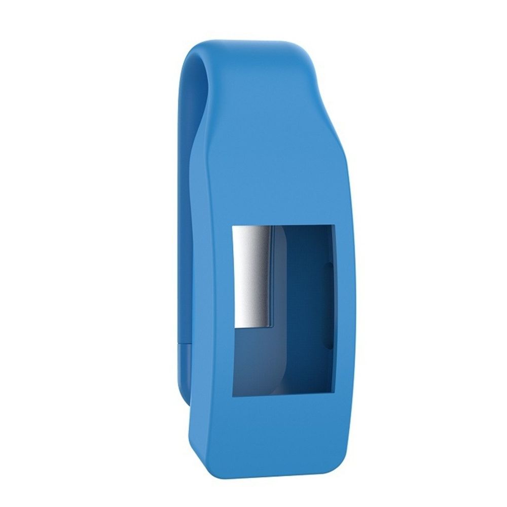 Wewoo - Protection écran Étui de en silicone pour bouton Clip Smart Watch Fitbit Inspire / HR / Ace 2 Bleu ciel - Accessoires montres connectées