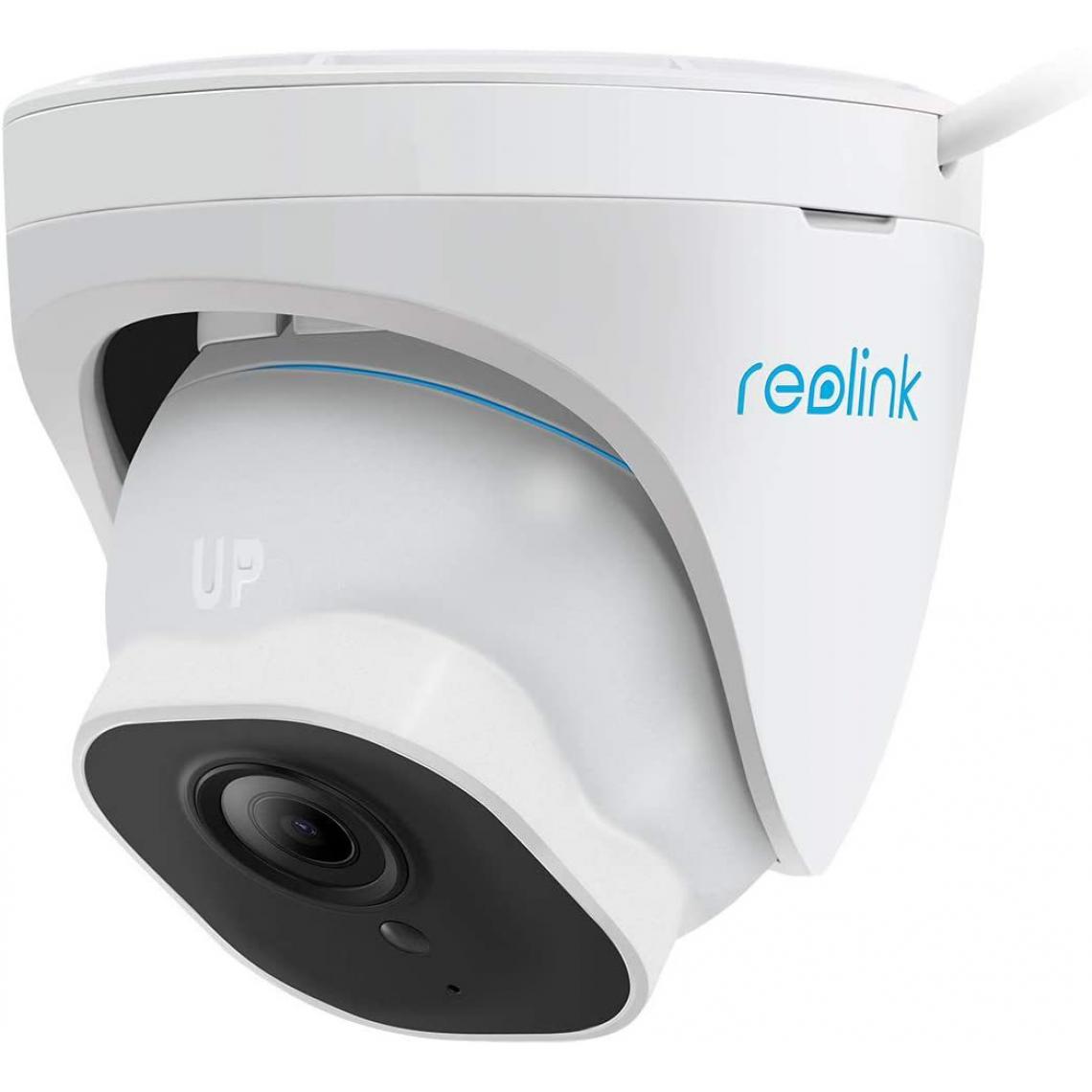 Reolink - Caméra de Surveillance Extérieure 5MP PoE Dôme avec Détection Personne/Véhicule, RLC-520A Caméra IP avec Etanche IP66, Time Lapse, Vision Nocturne IR - Caméra de surveillance connectée