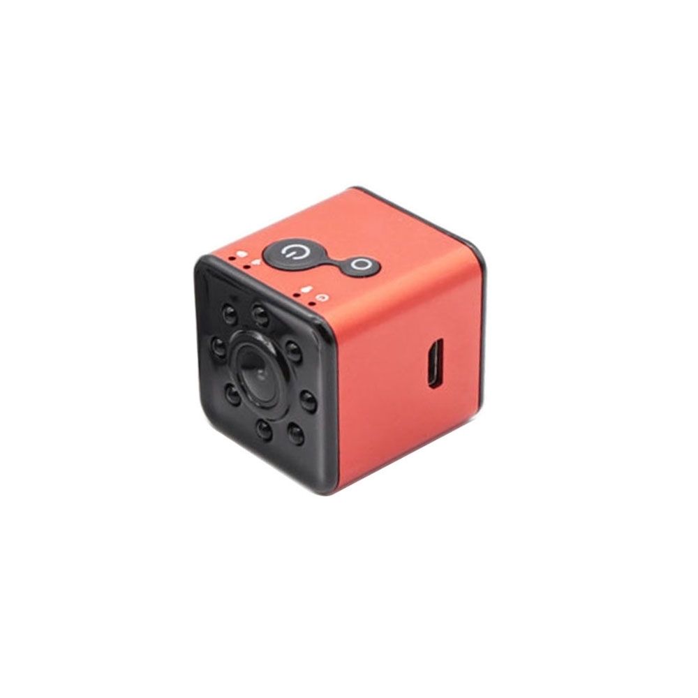 Wewoo - Mini Caméra Ultra-Mini DV Pocket WiFi 1080P 30fps enregistreur vidéo numérique avec caméscope boîtier étanche de 30 m, prise en charge vision nocturne IR (rouge) - Caméras Sportives
