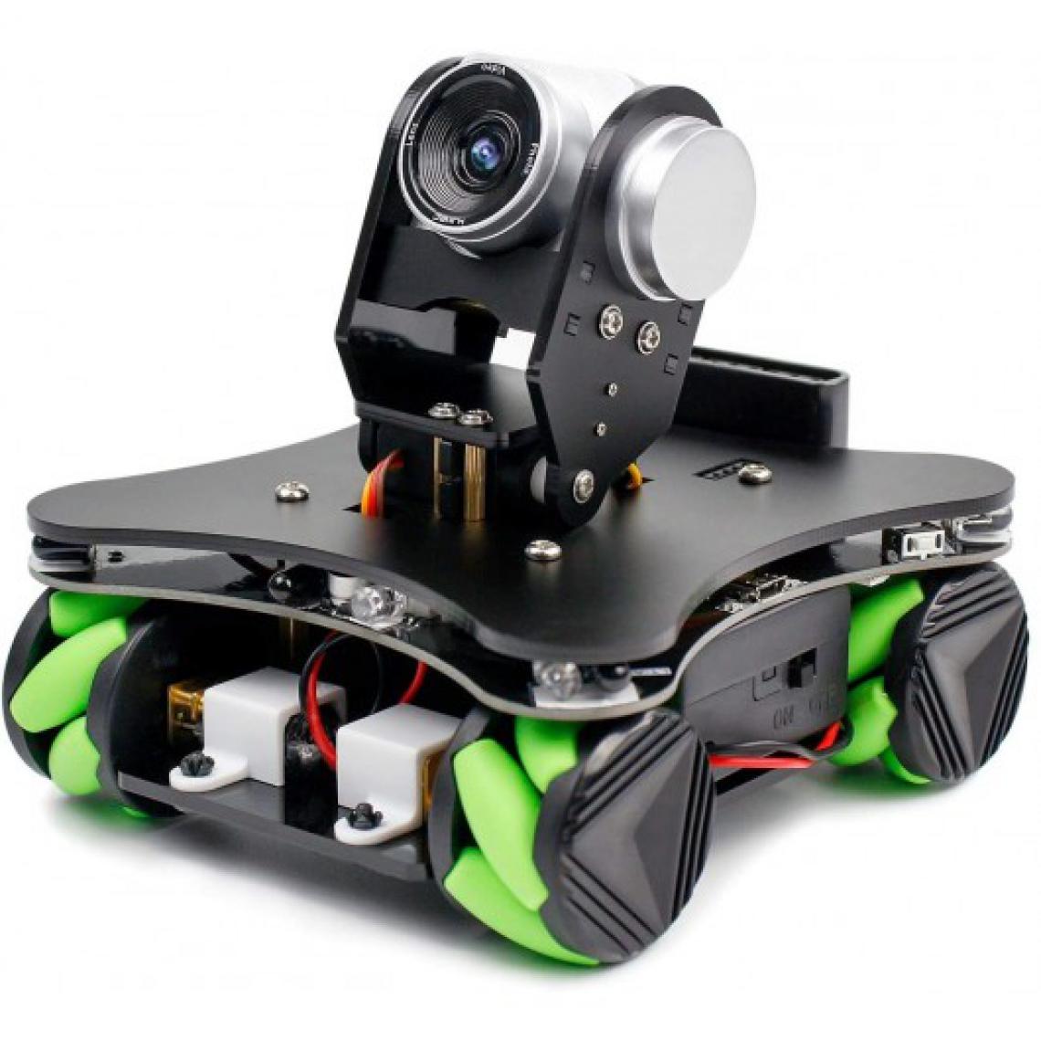 Yahboom - Yahboom Omniduino, la mini voiture robot omnidirectionnelle - Caméra de surveillance connectée