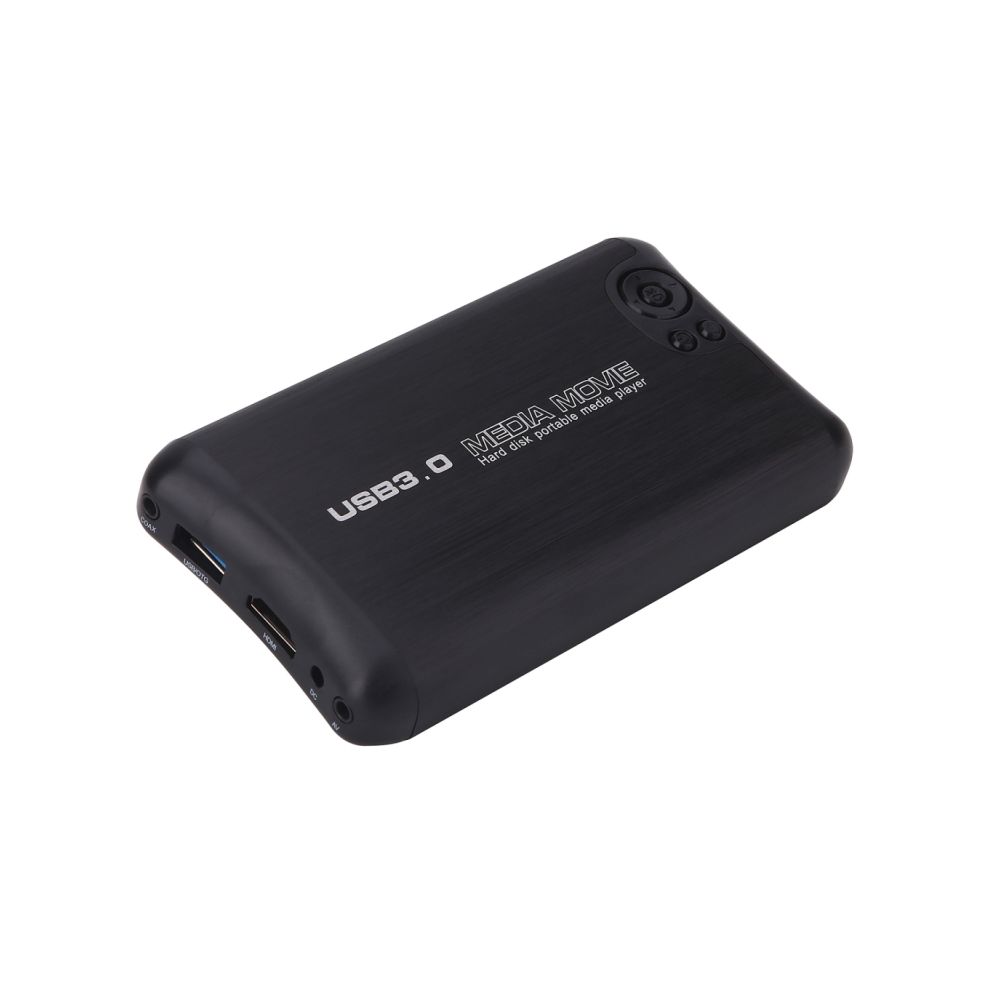 Wewoo - Passerelle multimédia Boîte de lecture vidéo sur disque HDMI 1080P USB3.0 U avec lecteur intégréprise américaine noir - Passerelle Multimédia