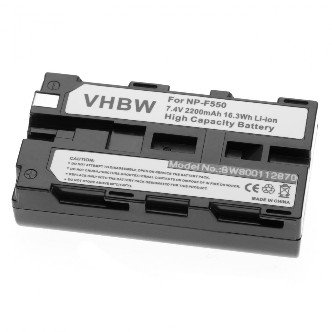 Vhbw - vhbw batterie compatible avec AML M5900, M7100, M71V2, M7220, M7221, M7225, M7500 ordinateur portable scanner (2200mAh, 7,4V, Li-Ion) - Autre appareil de mesure