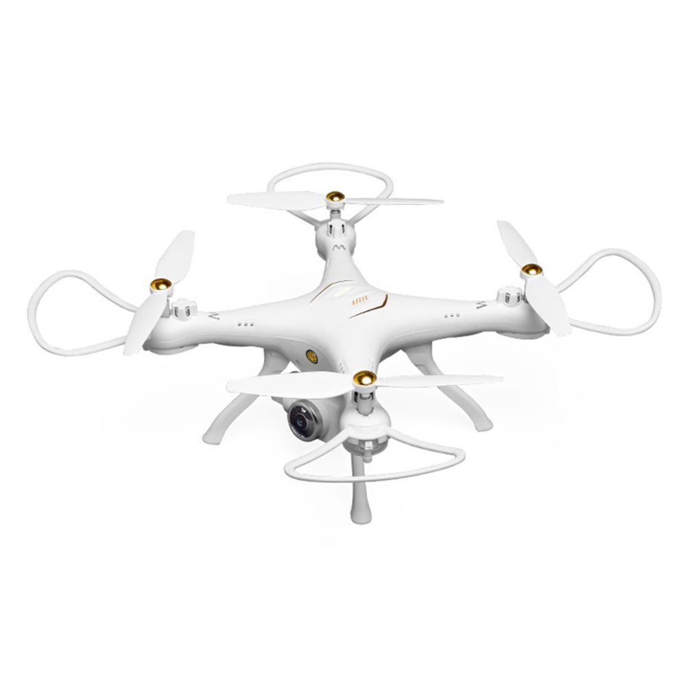 Generic - Attop Wifi GPS W9 1080P Caméra Drone Altitude Tenir le mode sans tête Quadcopter blanc - Drone connecté