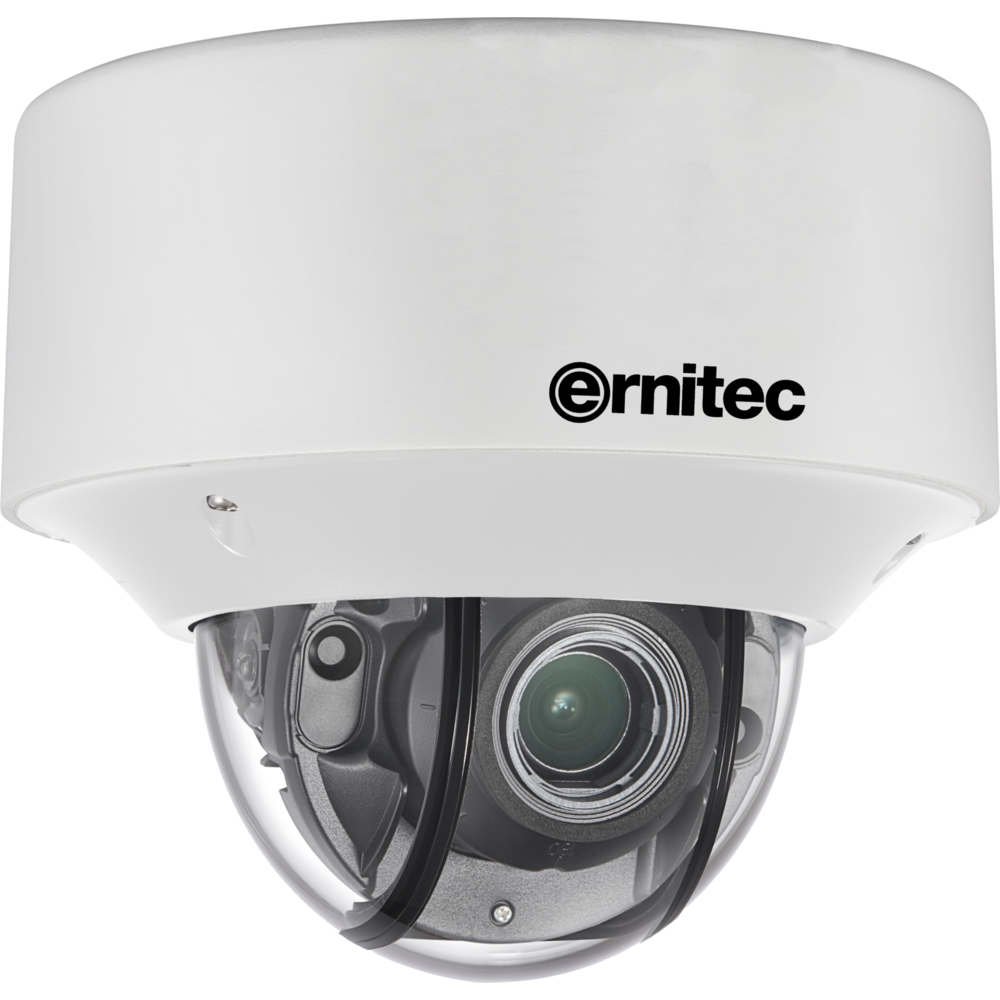 marque generique - Mercury IP-352 IR Vandal Dome 2,8 - 12 mm Lens, 1"" CMOS Ernitec - Caméra de surveillance connectée