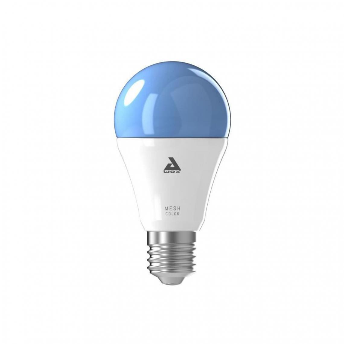 Awox - AWOX SMARTKIT Ampoule LED E27 connectée E27 60 W RGB blanc avec télécommande - Accessoires sécurité connectée