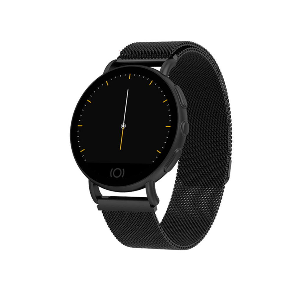 Generic - Smart Watch Motion Meter Steps Bracelet simple grand écran noir - Montre connectée
