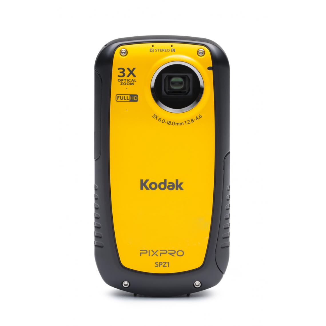 Kodak - KODAK Pixpro - Caméra Numérique Etanche - SPZ1 --Jaune- - Caméras Sportives
