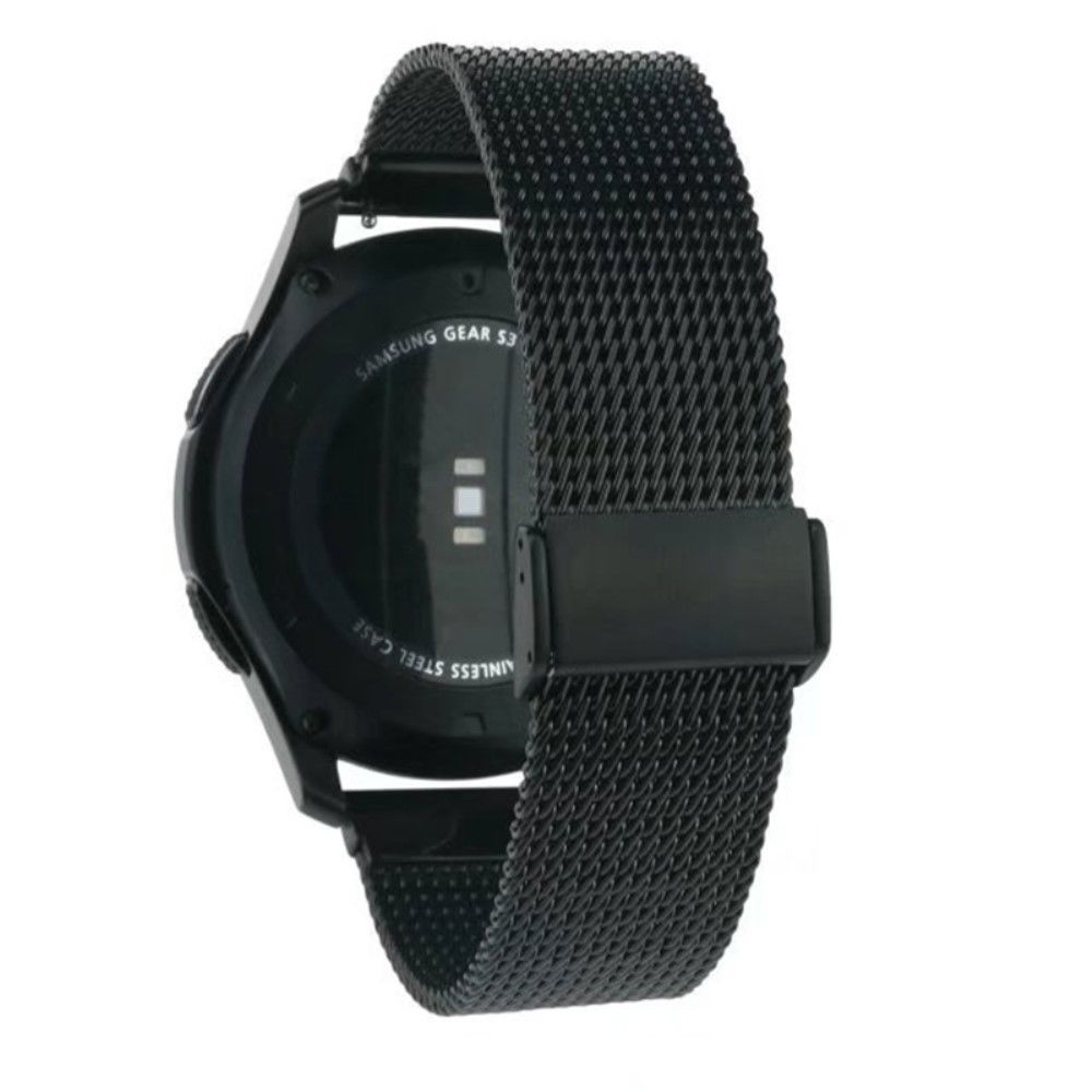 Generic - Bracelet en métal 22 mm net noir pour votre Huawei Watch GT2e/GT2 46mm - Accessoires bracelet connecté