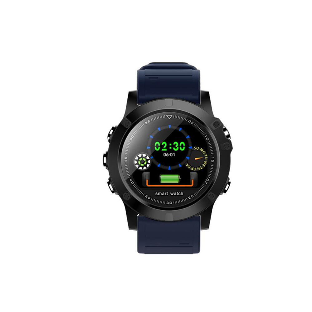 marque generique - YP Select 1.22 pouces Écran couleur Pression artérielle Moniteur de fréquence cardiaque Sport Bluetooth Smart Wristband Watch-Bleu - Montre connectée