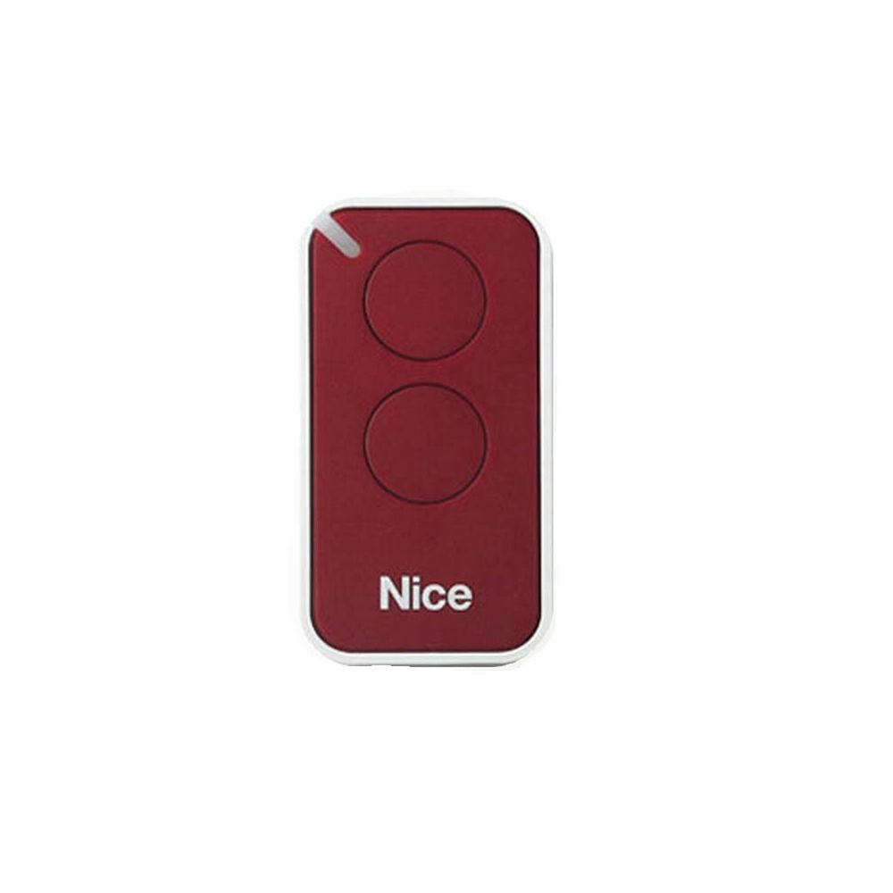Nice - télécommande nice inti 2r rouge fréquence 433.920 mhz - Télécommande portail et garage