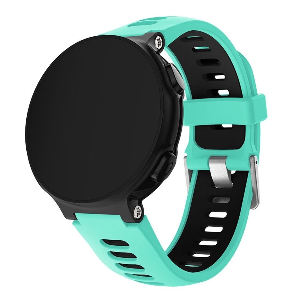 Wewoo - Bracelet pour montre connectée de en silicone Smartwatch Garmin Forerunner 735XT vert menthe - Bracelet connecté