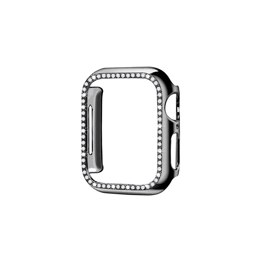 Izen - Coque De Protection Cristal Pour Apple Watch Modèle 38Mm Série 1 2 3_Noir - Accessoires Apple Watch