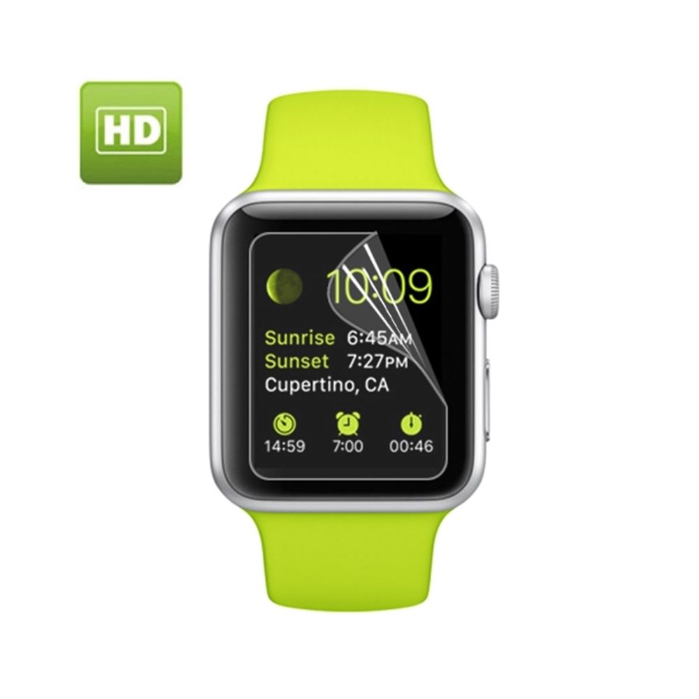 Wewoo - Film protecteur écran pour Apple Watch Edition 38mm 38mm Dial Diamètre HD d'écran Taiwan Matériel - Accessoires Apple Watch