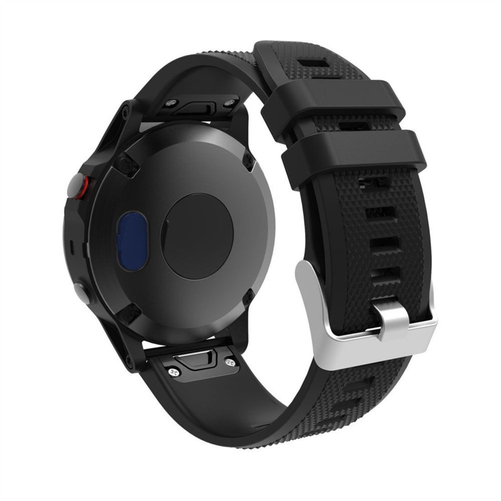 Wewoo - Protection écran Smart Watch Port de charge Gel de silice Bouchon anti-poussière Plug Plug antipoussière pour Fenix 5 / 5S / 5X Bleu - Accessoires montres connectées