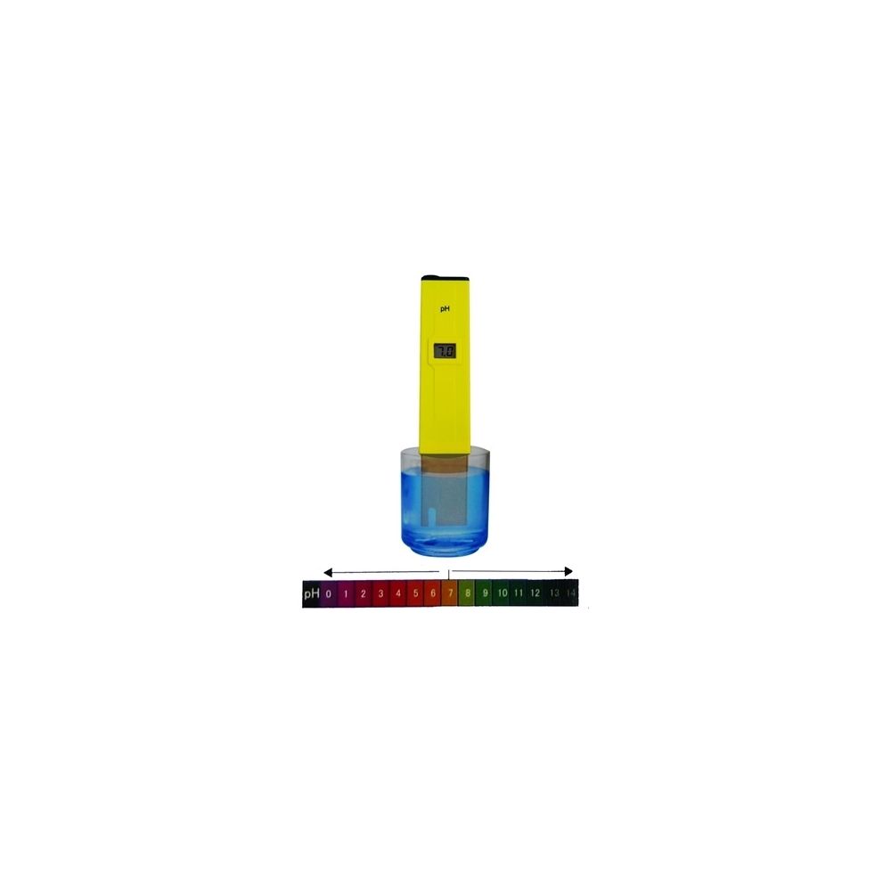 Wewoo - PH-mètre jaune Type de stylo PH Meter - Détecteur connecté