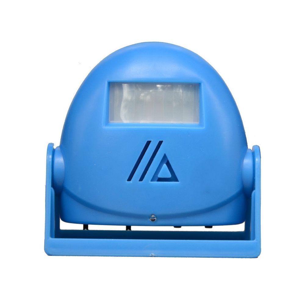 Wewoo - Sonnette de porte intelligente infrarouge Capteur de mouvement Avertisseur vocal de sonnerie Alarme de Bleu - Alarme connectée