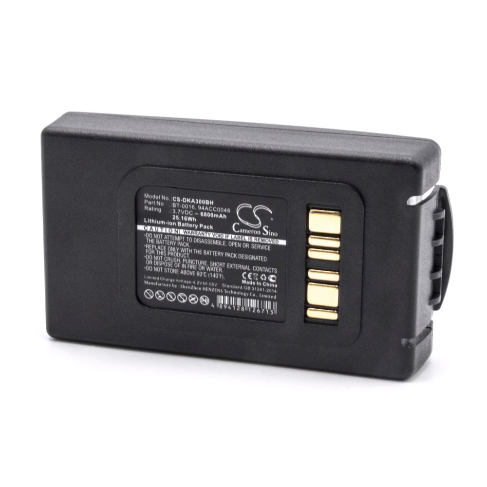 Vhbw - vhbw batterie pour ordinateur portable scanner comme Datalogic 94ACC0046, 94ACC0046 (6800mAh, 3.7V, Li-Ion) - Caméras Sportives