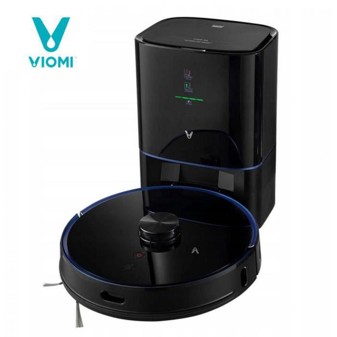 XIAOMI - Aspirateur robot Viomi S9 - Noir - Aspirateur robot