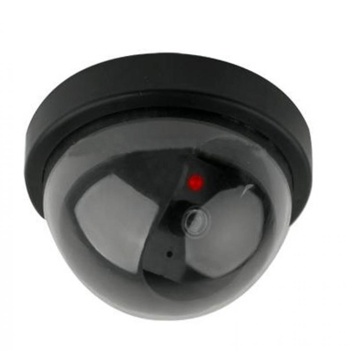 Wewoo - Caméra factice noir Realistic Looking Faux Dummy Système de détection de mouvement de sécurité - Caméra de surveillance connectée