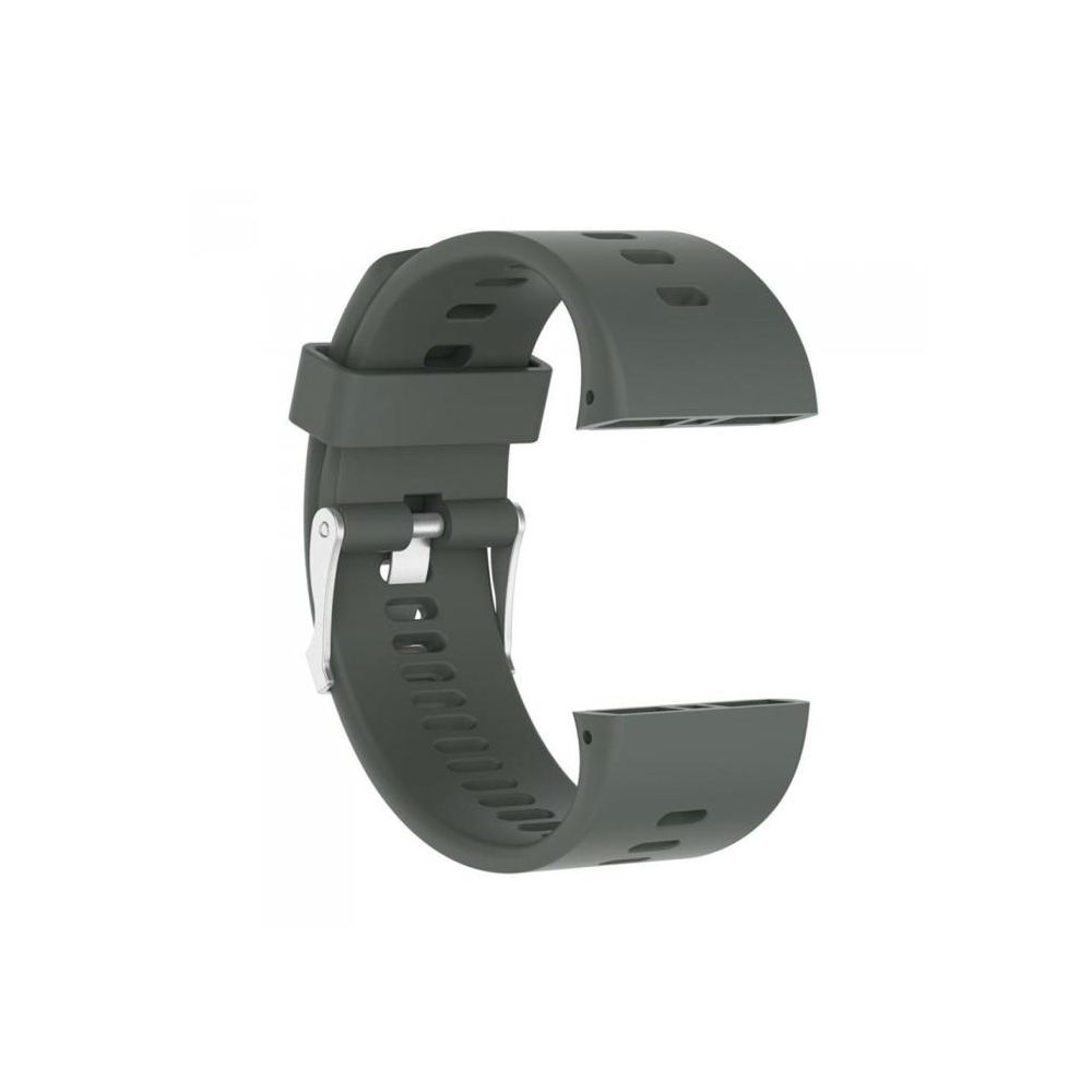Wewoo - Bracelet pour montre connectée Dragonne Sport en silicone POLAR V800 Gris - Bracelet connecté