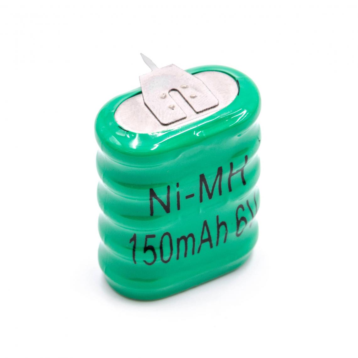 Vhbw - vhbw NiMH pile bouton de remplacement (5x cellule) 3 épingles type 5/V150H 150mAh 6V convient pour les batteries de modélisme etc. - Autre appareil de mesure
