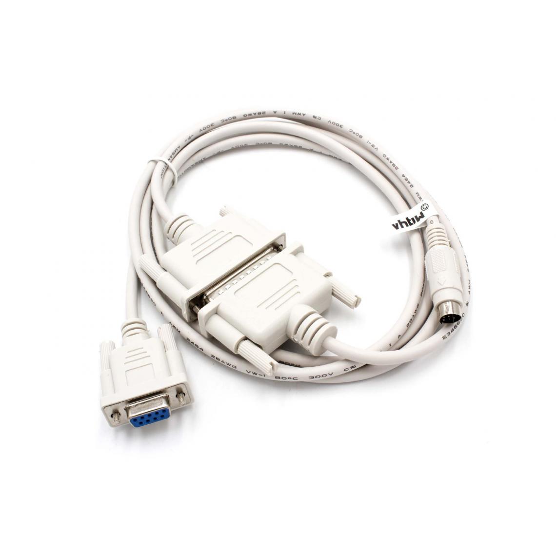 Vhbw - vhbw Câble de programmation Câble RS232 pour Mitsubishi Melsec FX, FX0N, FX1N, FX2N, FXOS, FX1S, A-Serie - Autre appareil de mesure