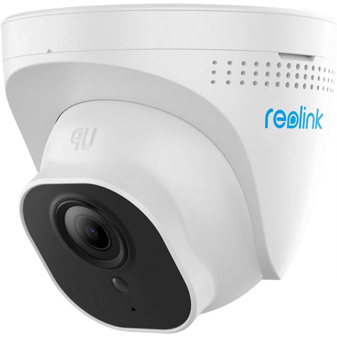Reolink - Caméra de Surveillance Extérieure 5MP PoE Dôme - RLC-520-5MP Caméra IP Vision Nocturne IR 30m, Détection de Mouvement Etanche - Caméra de surveillance connectée