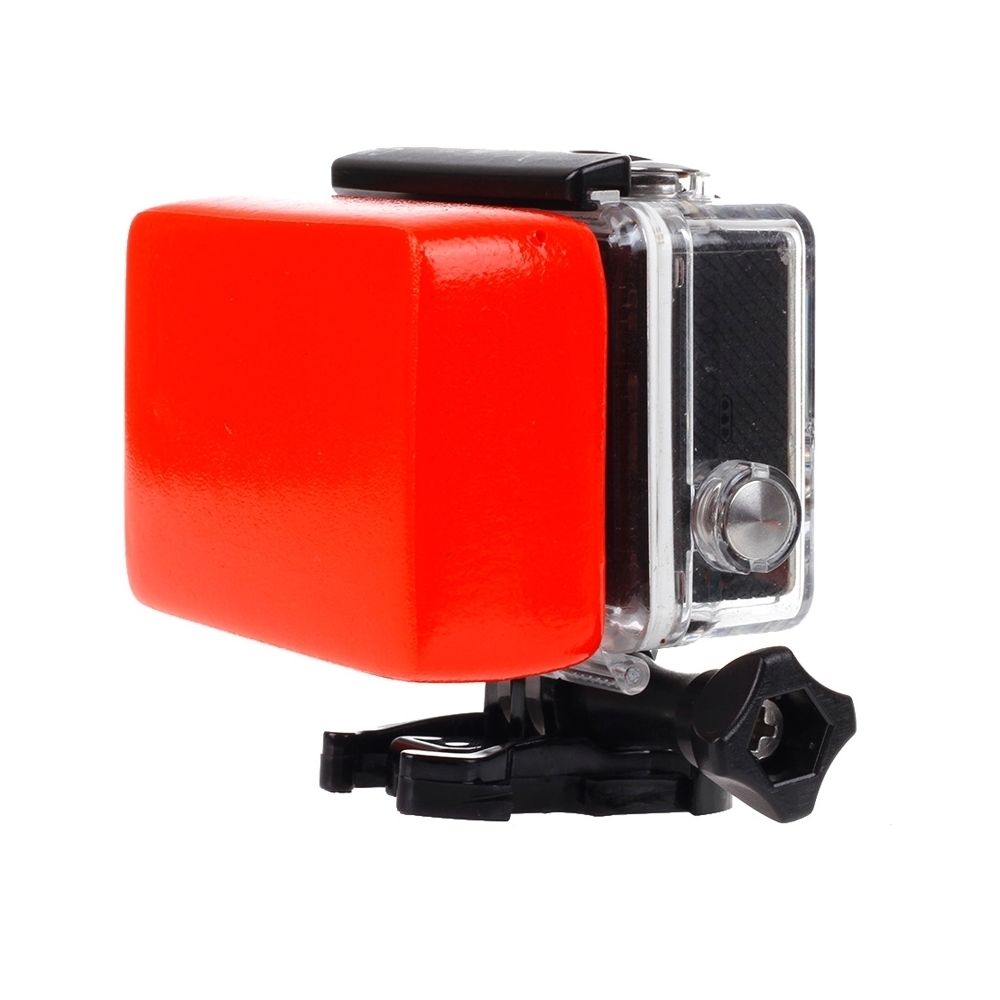 Wewoo - Flotteur GoPro rouge pour HERO4 / 3 + / 3/2/1 Éponge Floaty Backdoor avec autocollant 3M - Caméras Sportives