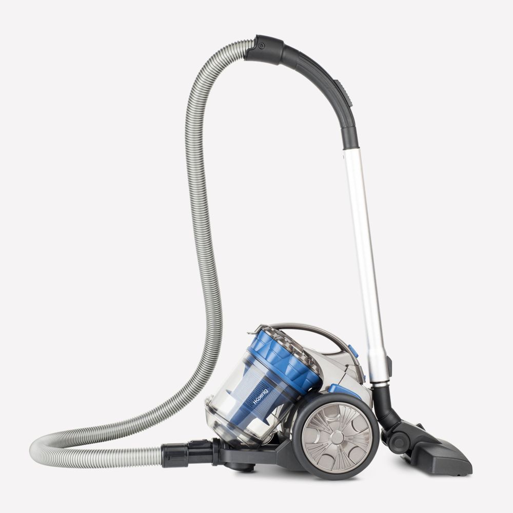 Hkoenig - aspirateur multi cyclonique sans sac Compact+ bleu noir - Aspirateur traîneau