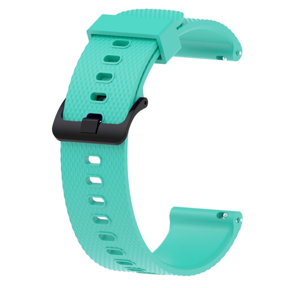 Wewoo - Bracelet pour montre connectée Dragonne Sport en silicone Garmin Vivoactive 3 20mm Vert menthe - Bracelet connecté
