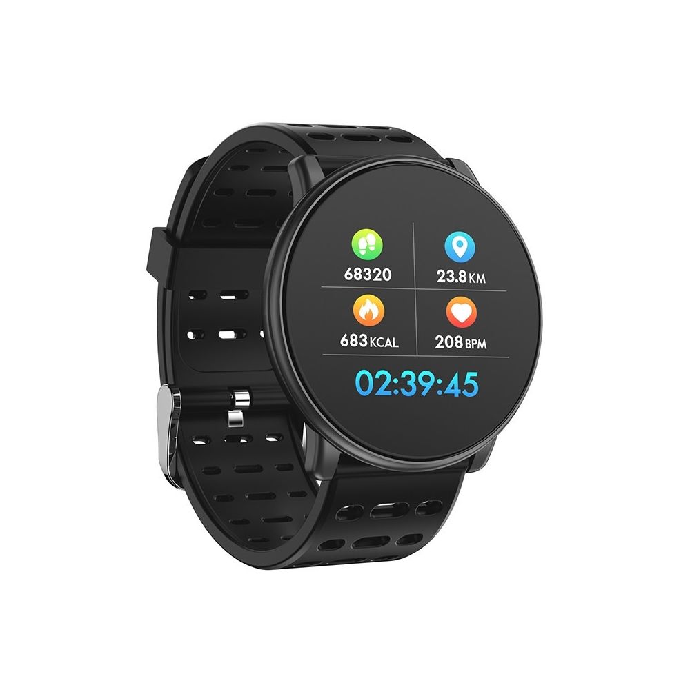 Wewoo - Montre connectée X7 Smartwatch IP68 étanche sport hommes Android Bluetooth Support fréquence cardiaque / rappel d'appel / podomètre / surveillance du sommeil / Tracker Noir Gris - Montre connectée