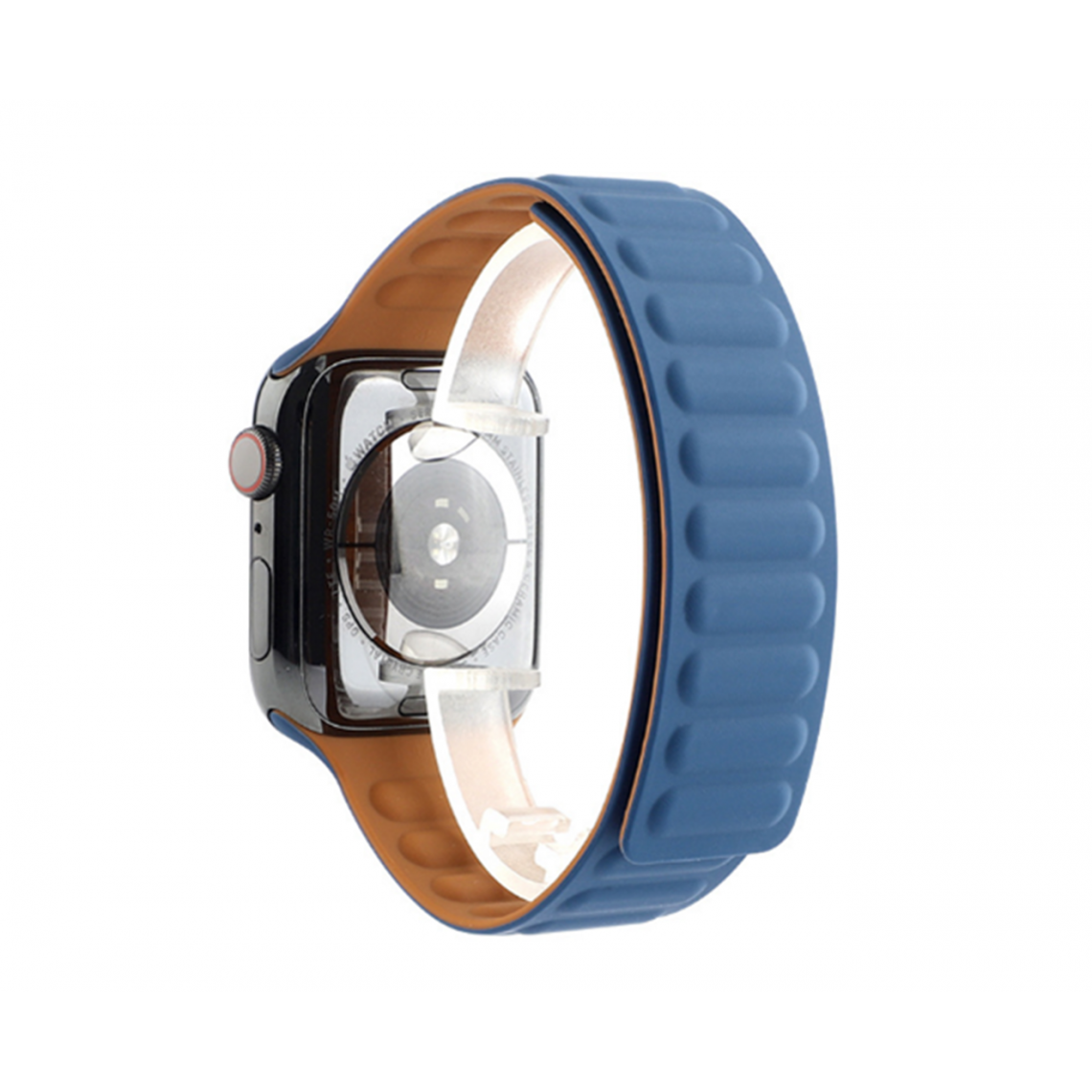 Generic - B30 Blue Watch Remplacement Bracelets de rechange 41mm 40mm 38mm Sangle de silicone de boucle magnétique 38mm pour Apple Iwatch 7654321 SE - Accessoires Apple Watch