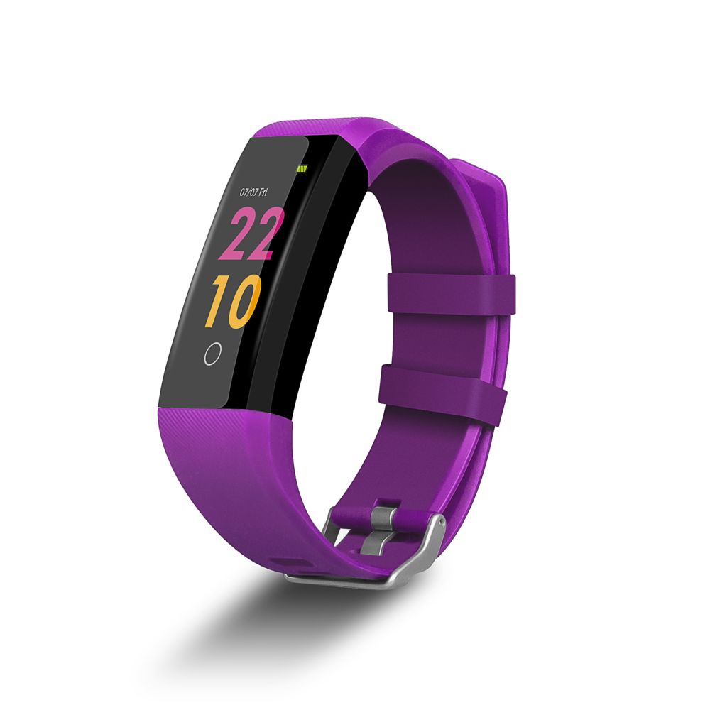 Smartek - Bracelet de sport Bluetooth HRB-500 Violet - Bracelet connecté