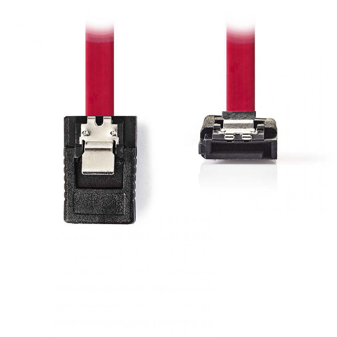Nedis - Nedis Câble SATA coudé avec verrou (50 cm) - Accessoires bracelet connecté